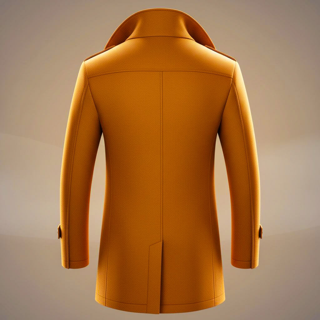 Kensworth Legacy Virgin Wool Coat - By Qivii