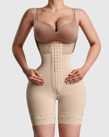 Shapshe® Body Shaper for Women Tummy Control Full Girdle Open Bust Shapewear Bodysuit