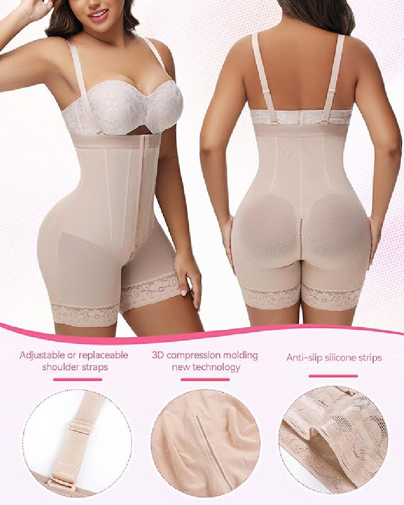 Shapshe® Fajas Colombianas Tummy Control Strapless Butt Lifter BBL Shapewear