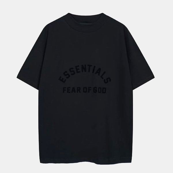 Logo Heavyweight T-Shirt / Shorts / Set ¨C JET Black - By Qivii