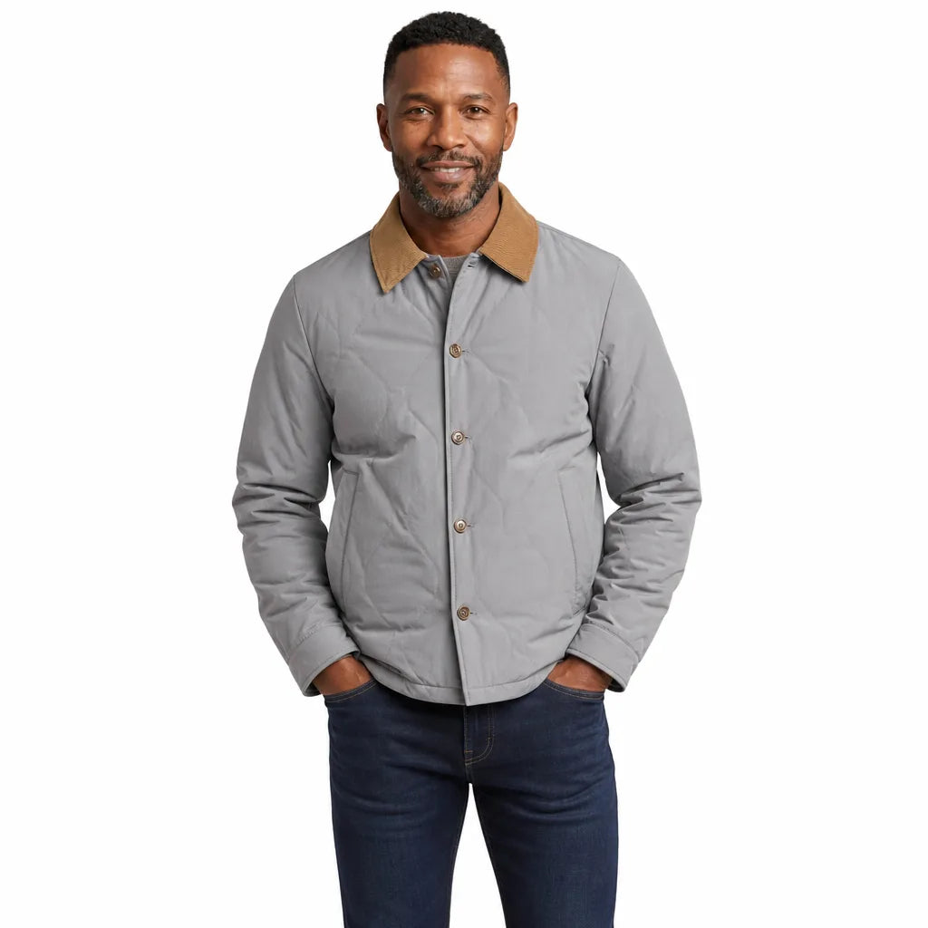 Beckett | Mens Fall Quilted Collar Jacket