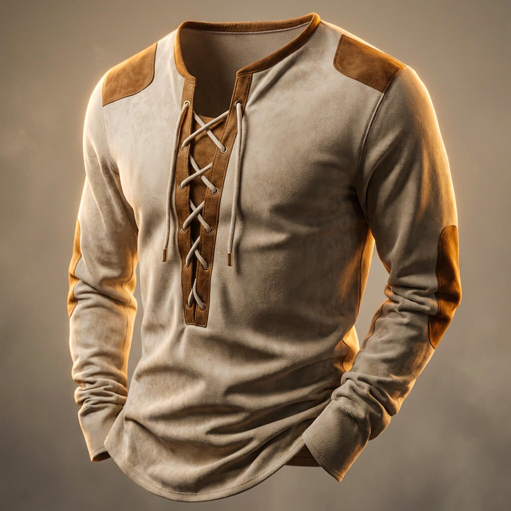 Dean Prestige Henley Shirt - By Qivii