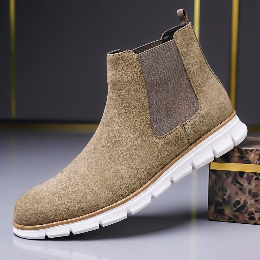Caleb Prestige Suede Boots - By Qivii