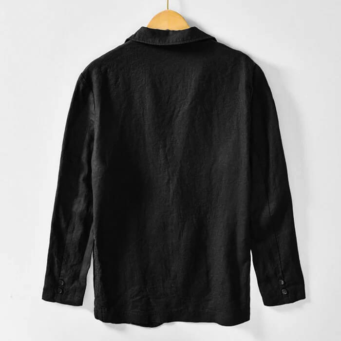 Portofino Classic Linen Blazer - By Qivii