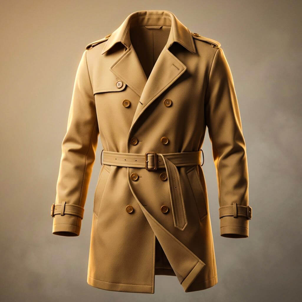 Jack Prestige Trench Coat - By Qivii