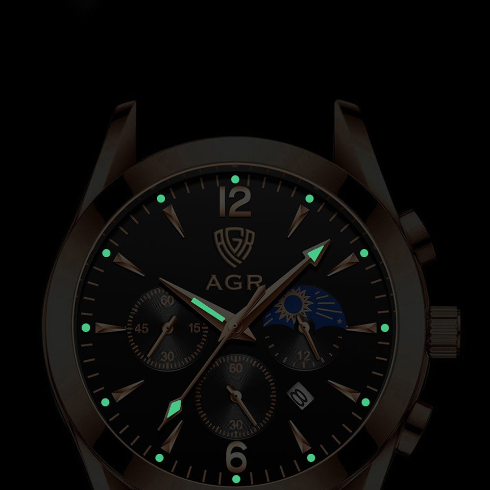 Klassieke Elegant Horloge - By Qivii