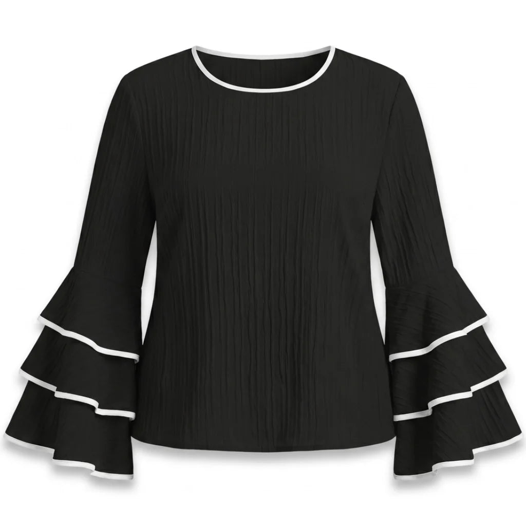 Althea Flared Sleeve Top