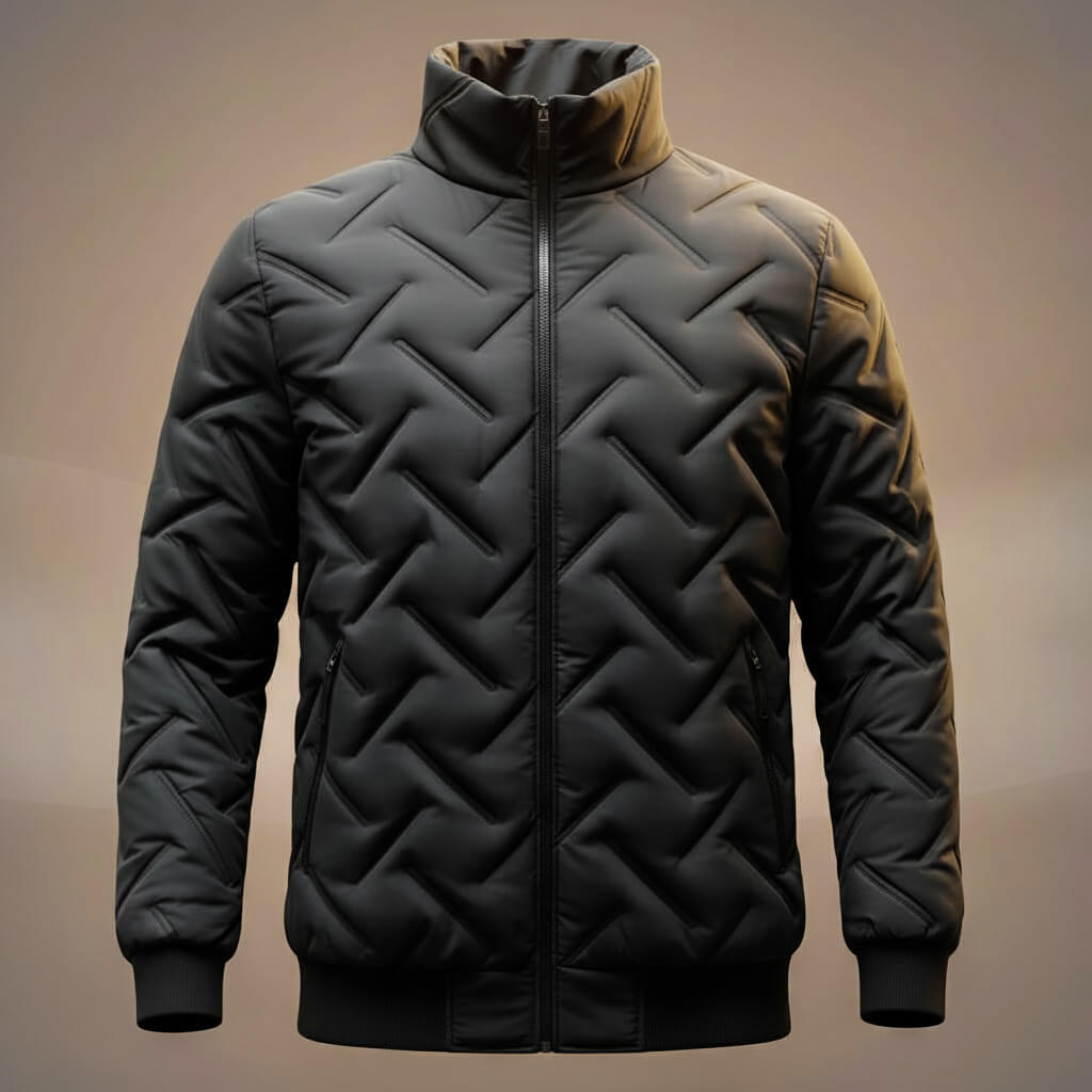 Grant Quilted Down Jacket - By Qivii
