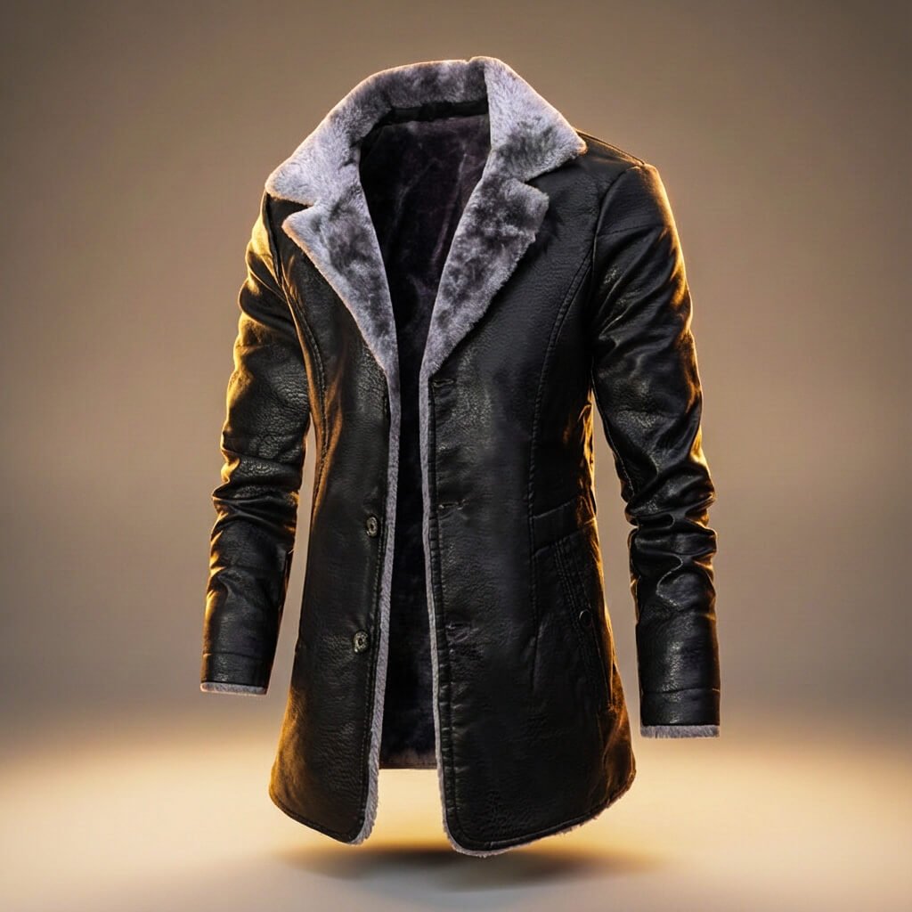 Marshall Prestige Leather Coat - By Qivii