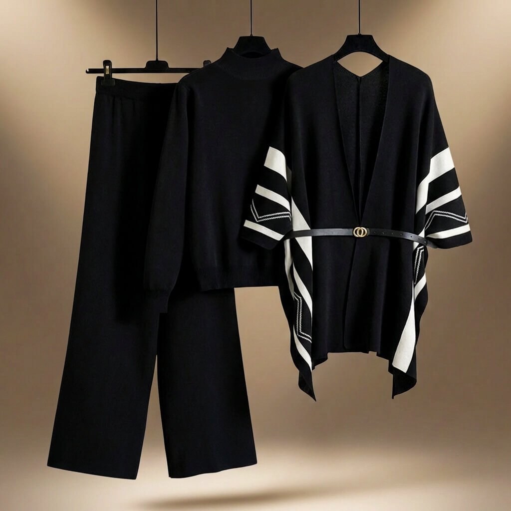 Samantha Prestige Virgin Wool Set - By Qivii