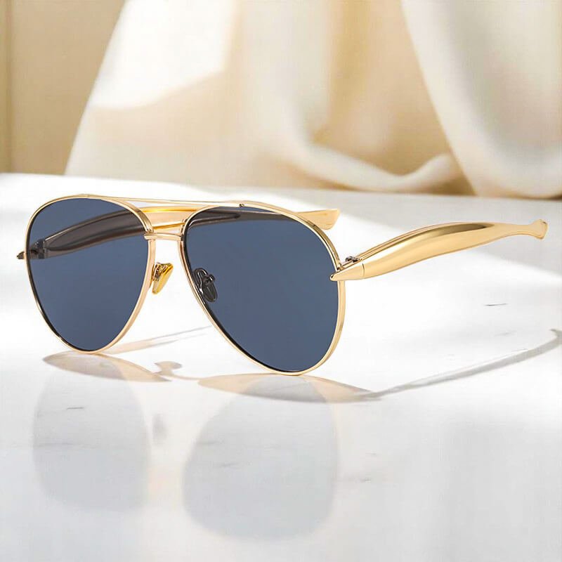 Isla Aviator Shades - By Qivii