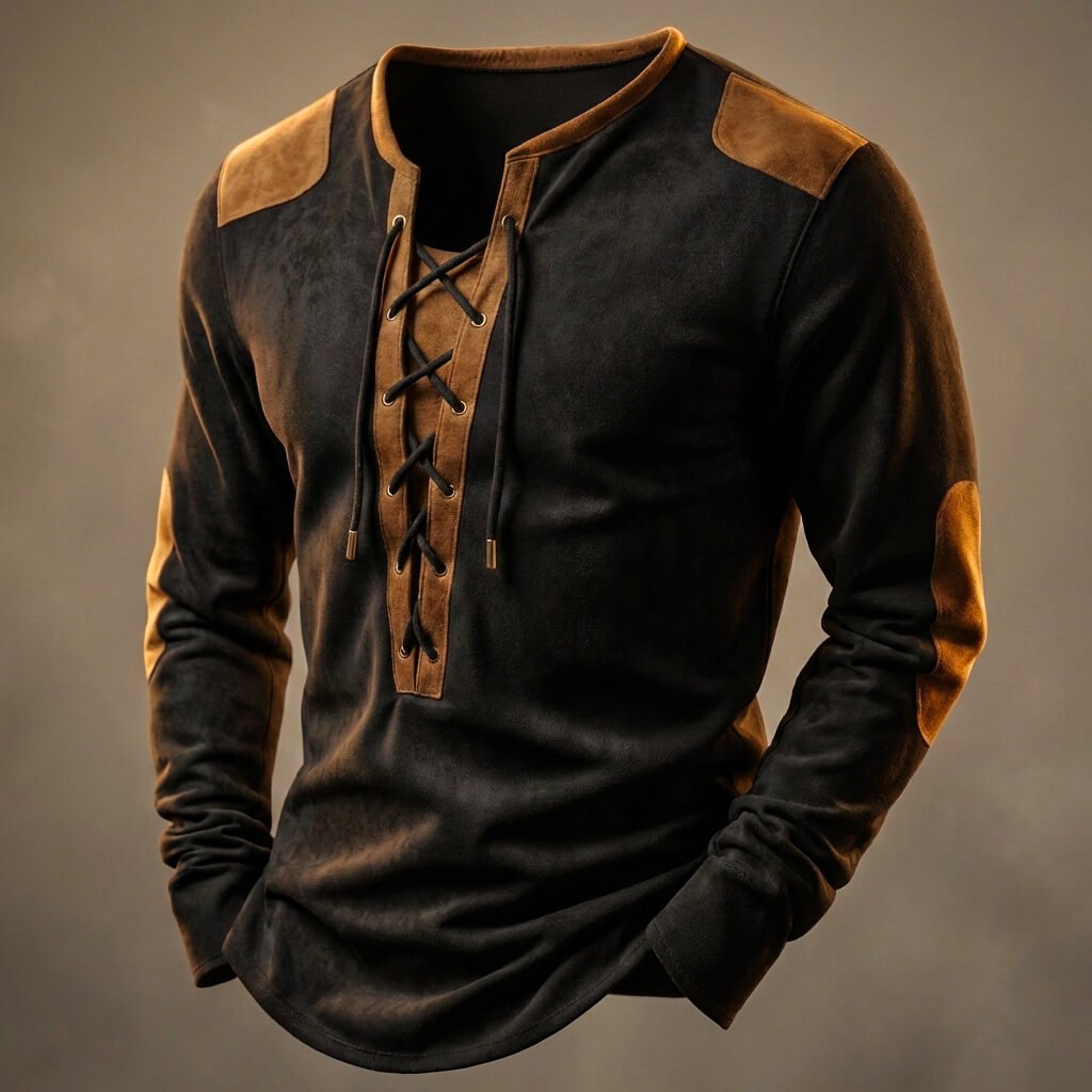 Dean Prestige Henley Shirt - By Qivii