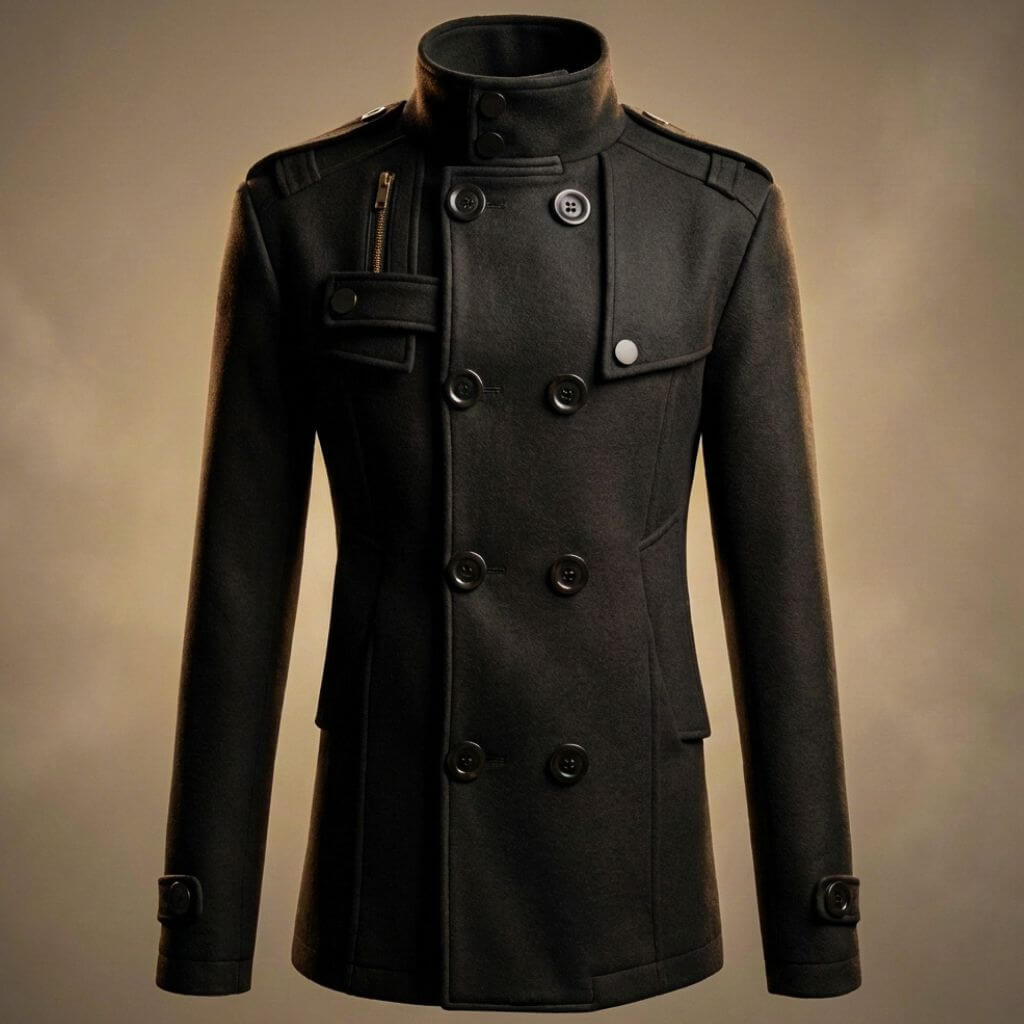 Sergio Legacy Virgin Wool Coat - By Qivii