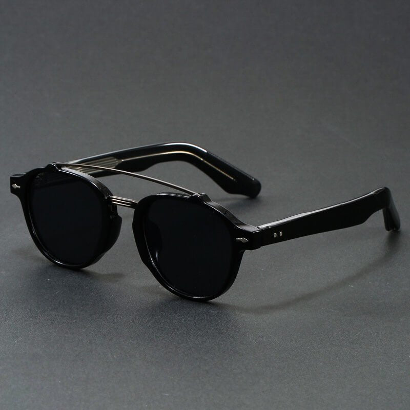 Atlas Retro Aviator Shades - By Qivii