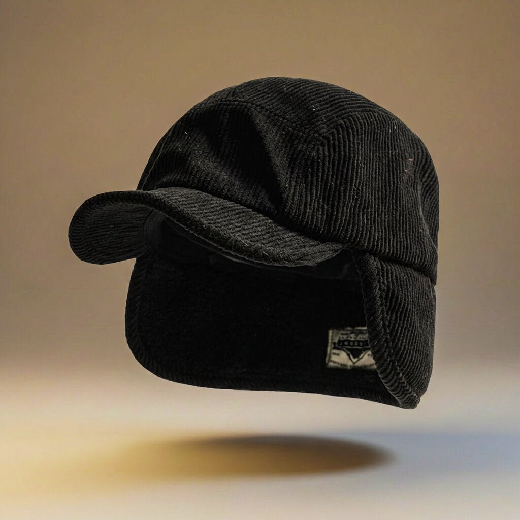 Casey Corduroy Earflap Cap - By Qivii