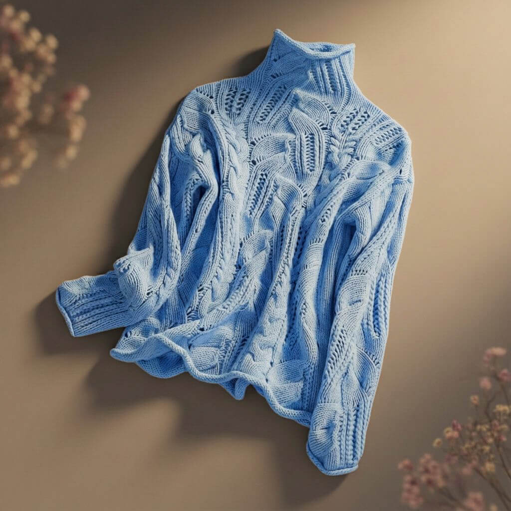 Nora Knit Merino Sweater - By Qivii