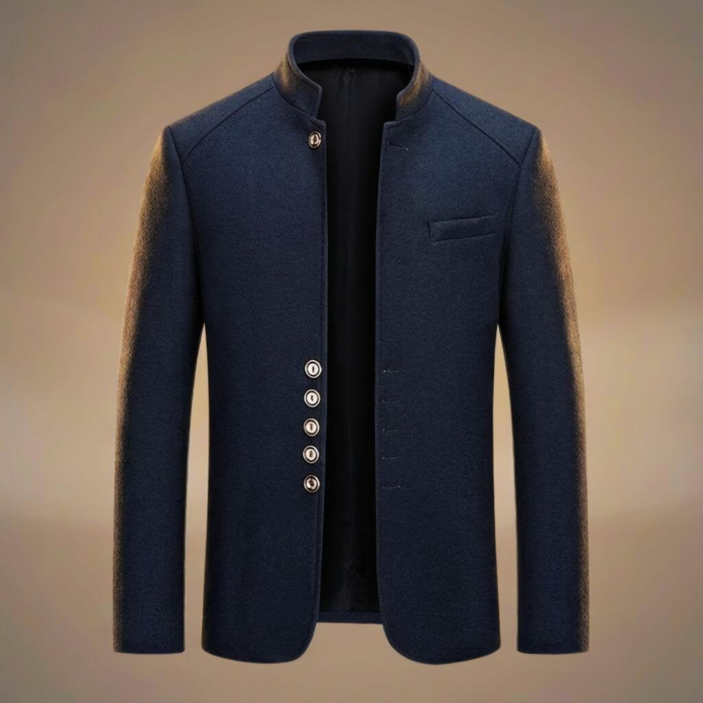 Kyoto Legacy Virgin Wool Jacket - By Qivii