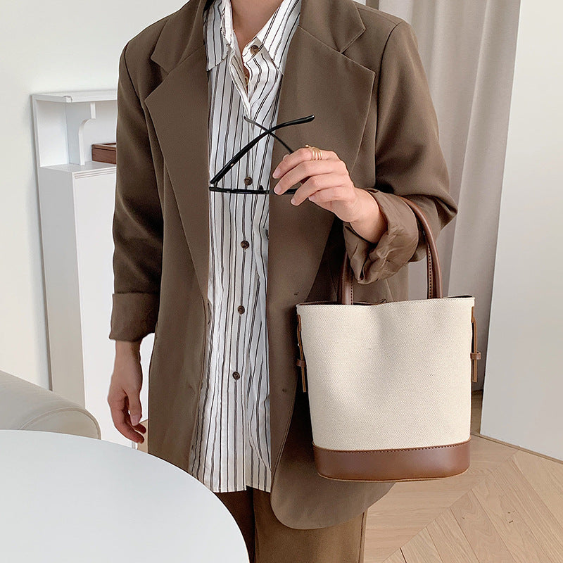 Serah | Crossbody Bucket Bag - By Qivii