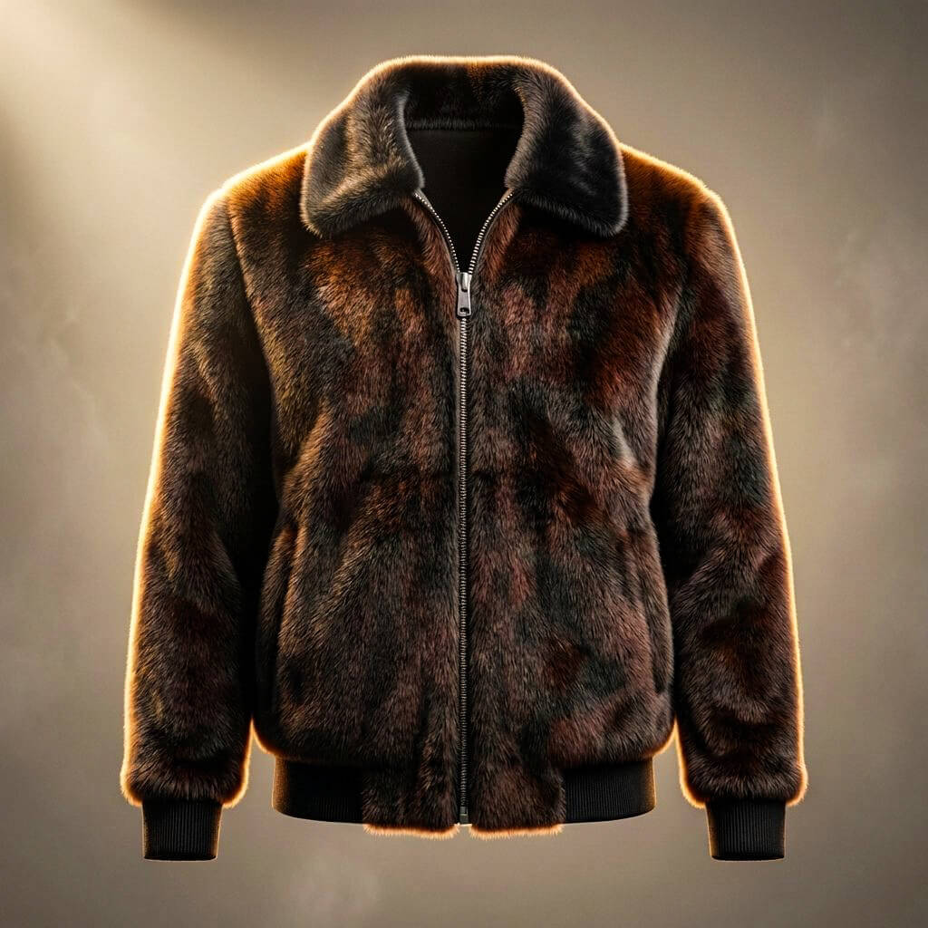 Collins Prestige Classic Fur Jacket - By Qivii