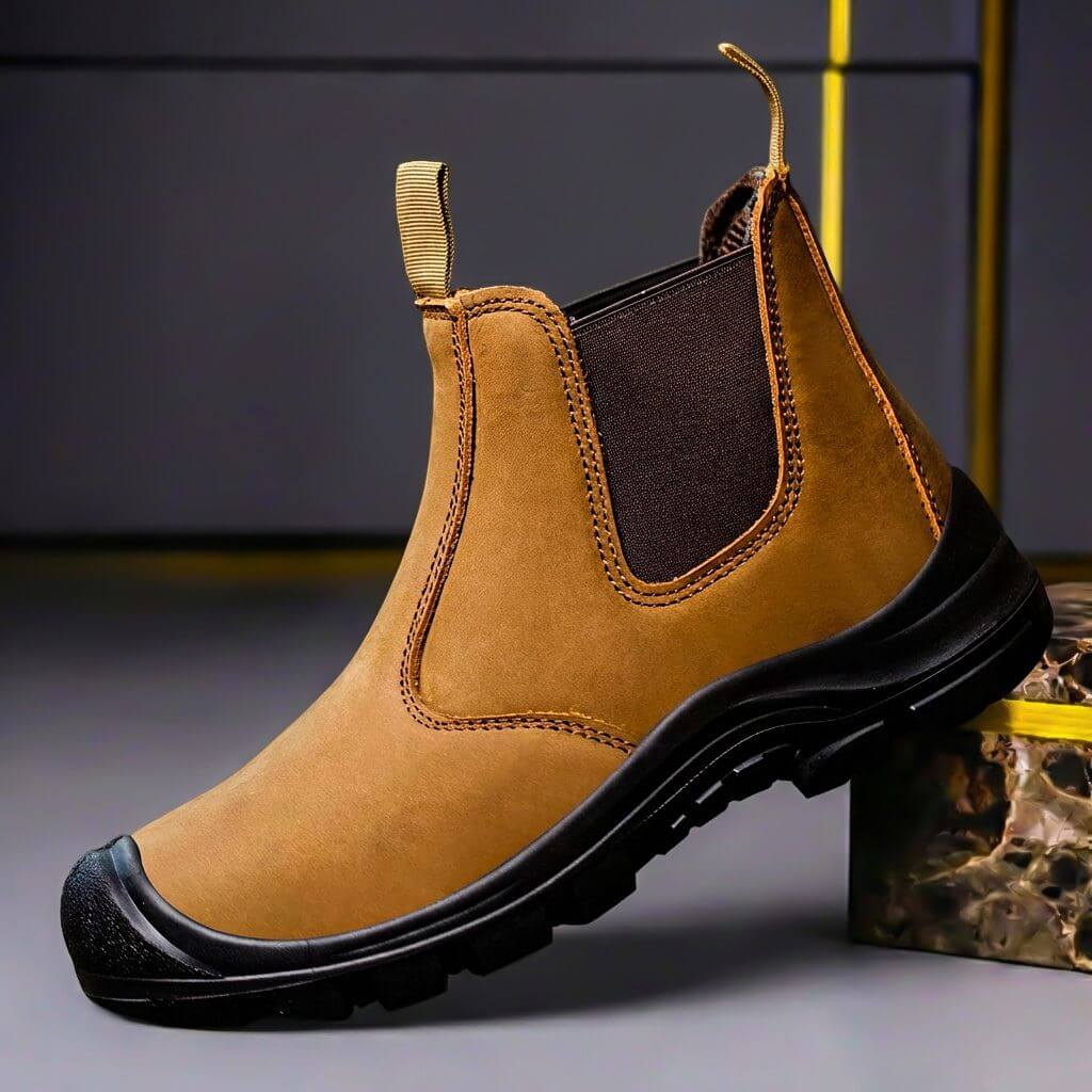 Colson Slip-On Leather Boots - By Qivii