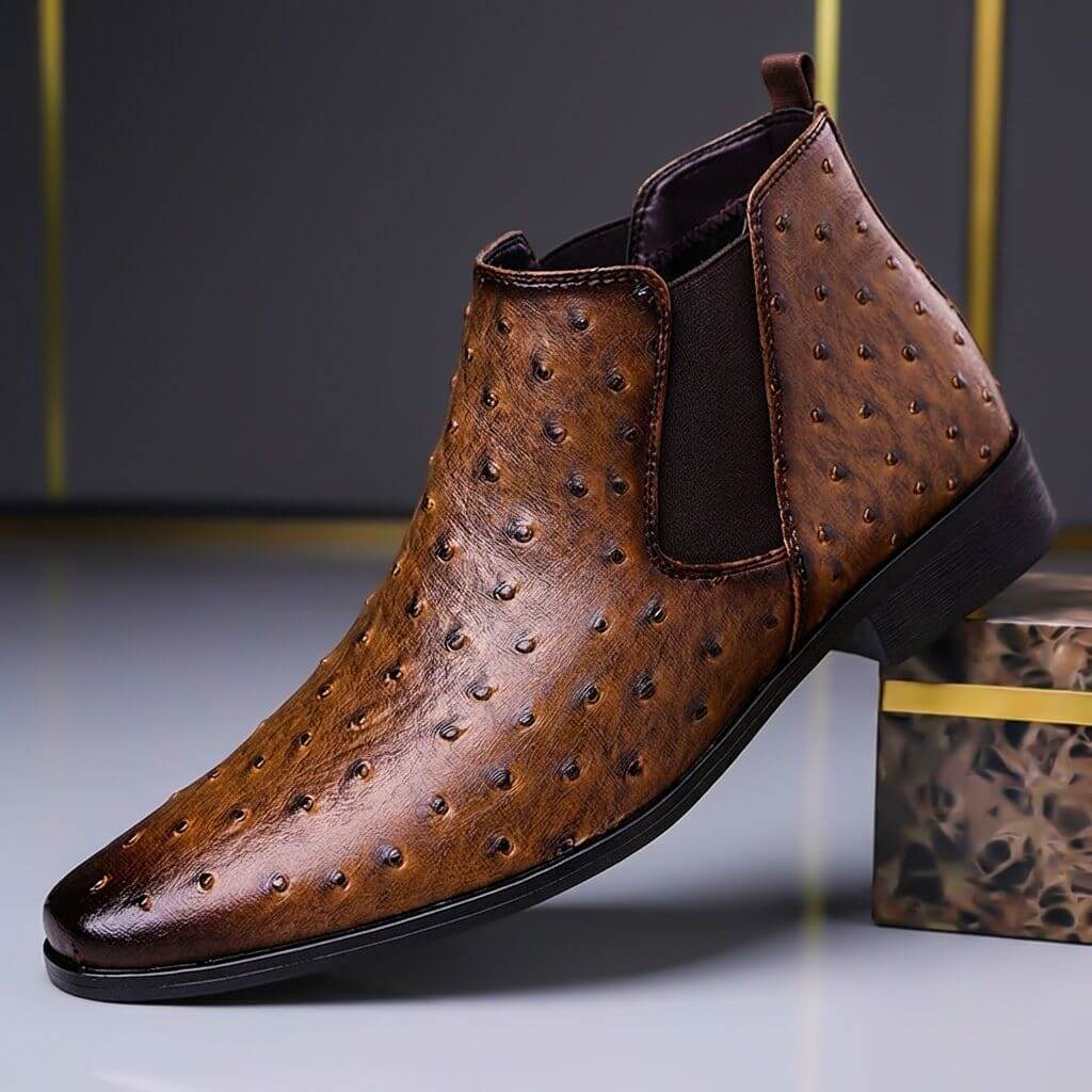 Colt Legacy Ostrich Leather Boots - By Qivii
