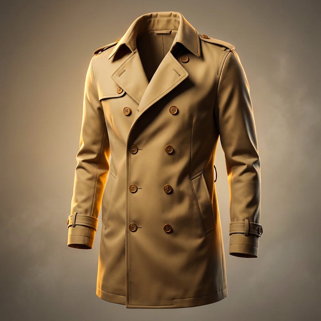 Jack Prestige Trench Coat - By Qivii