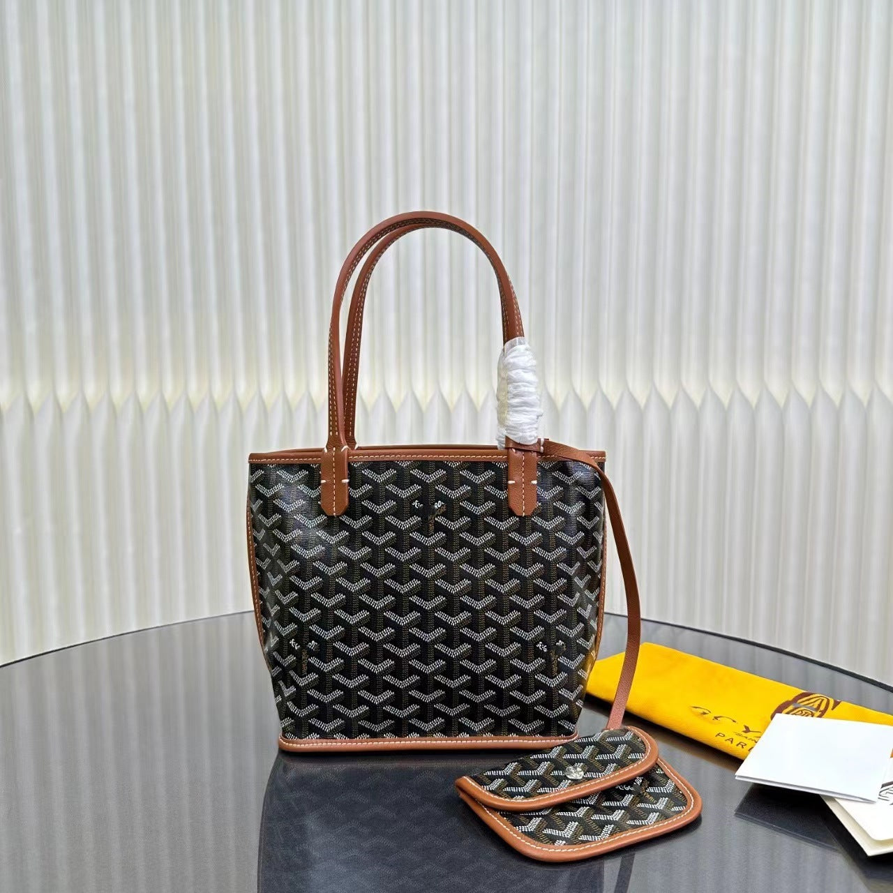 Women’s Reversible Chevron Mini Satchel — Dual-Sided Artisan-Woven Tote with Top Handle & Convertible Strap