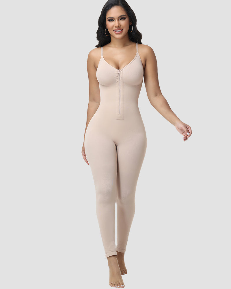 Shapshe® Full-Length Built-In Bra Butt Lifting Bodysuit Shaper