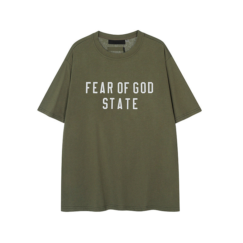 FW24 STATE T-Shirt / Shorts / Set - Turquoise - By Qivii