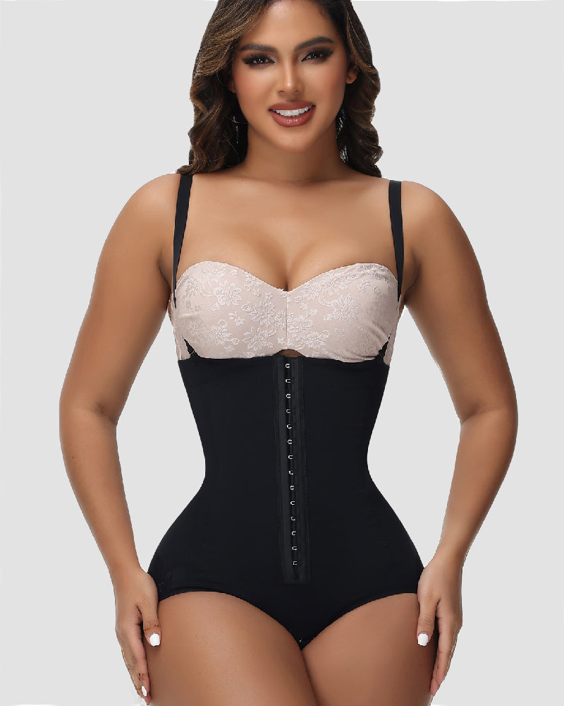 Shapshe® High Waist Jacquard Butt Strapless Shapewear Slip Tummy Control BBL Faja Shorts