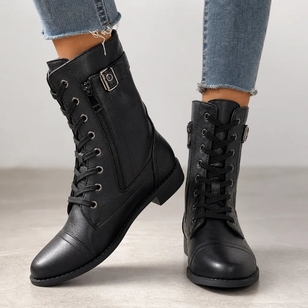 Carroll Lace-Up Ankle Boots