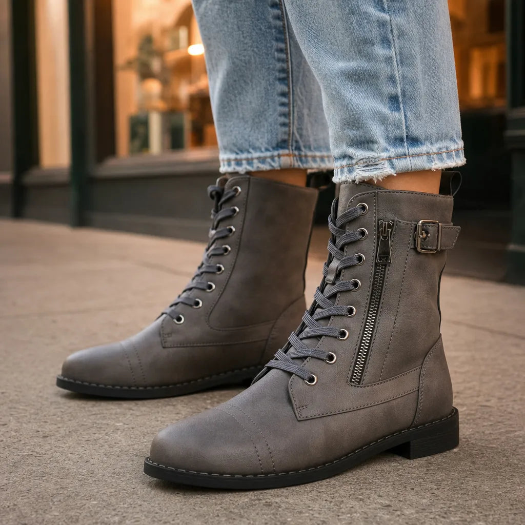 Carroll Lace-Up Ankle Boots