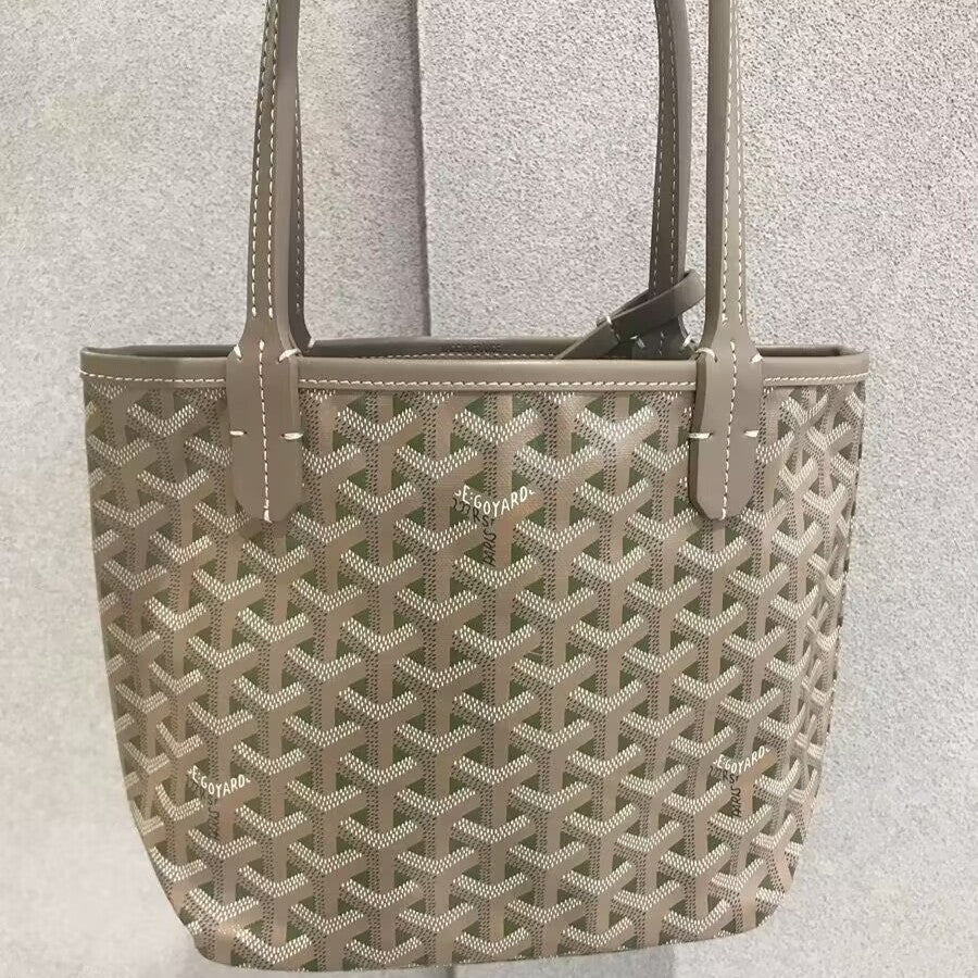 Women’s Reversible Chevron Mini Satchel — Dual-Sided Artisan-Woven Tote with Top Handle & Convertible Strap