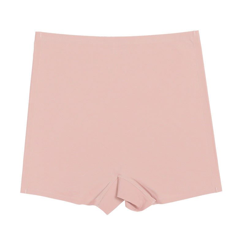 Solid Elastic Seamless Non-Slip Boyshorts Underwear - By Qivii