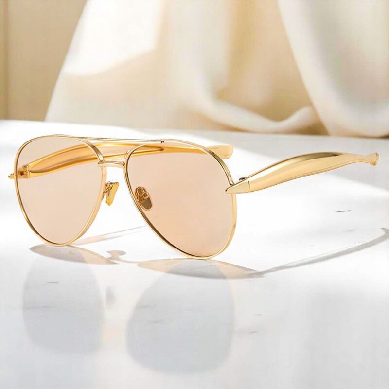 Isla Aviator Shades - By Qivii