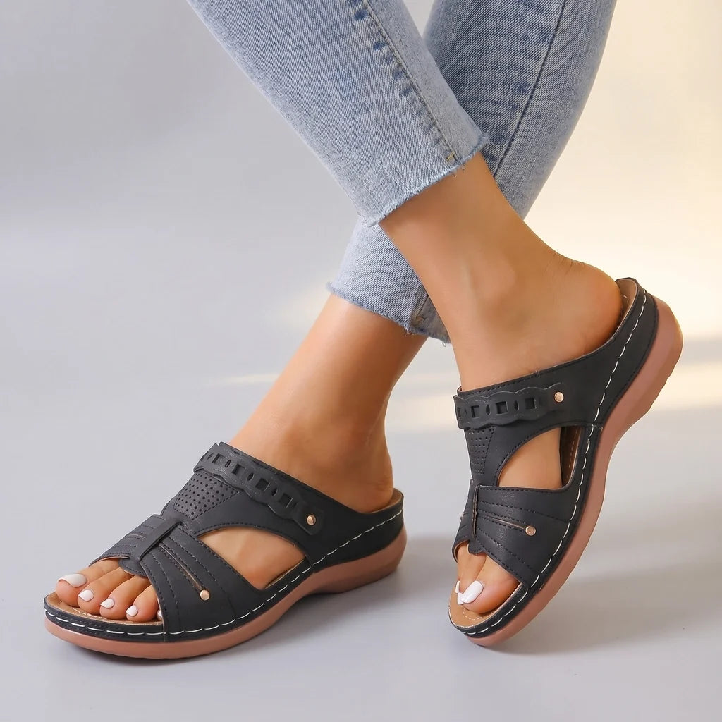 Cleo Platform Wedge Sandals
