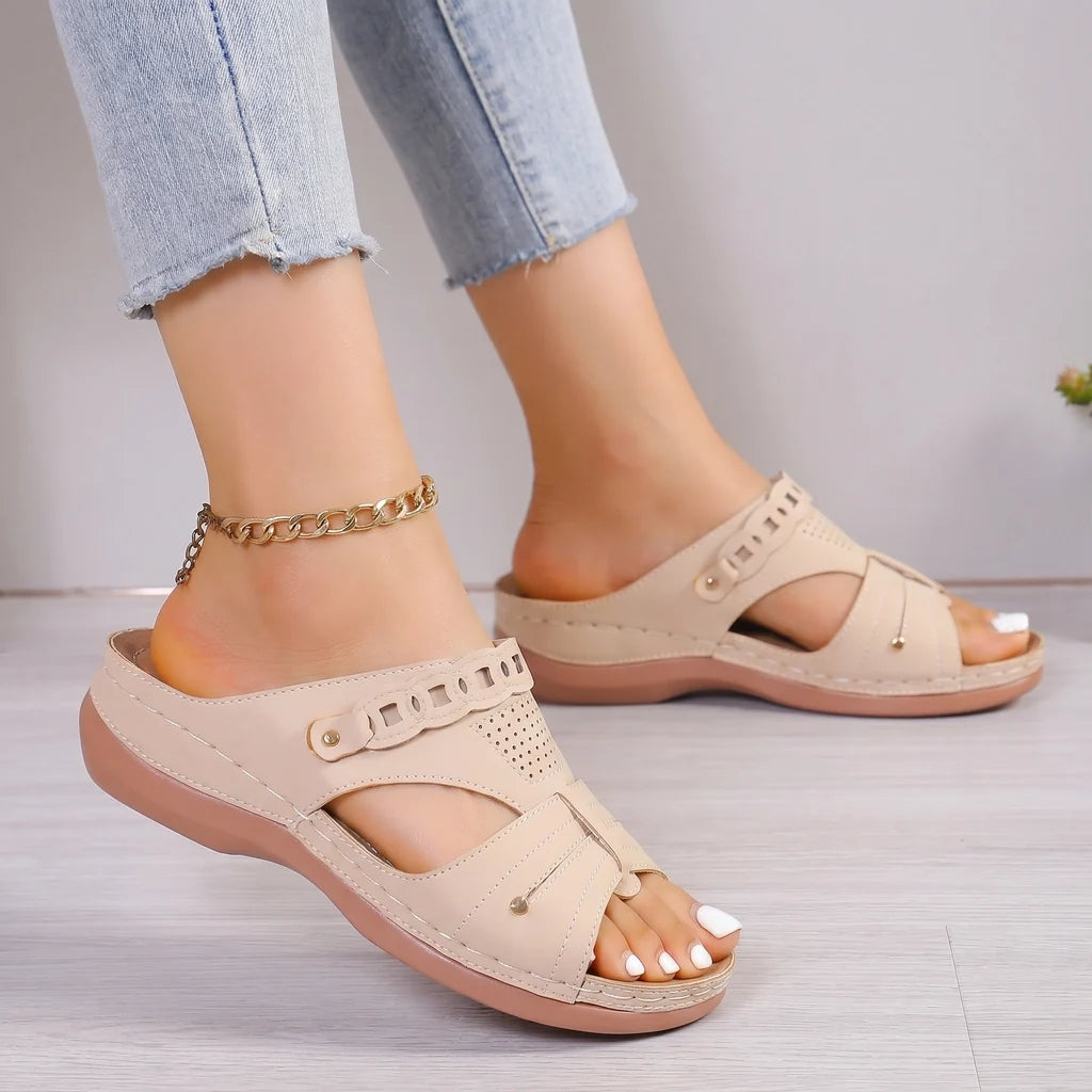 Cleo Platform Wedge Sandals