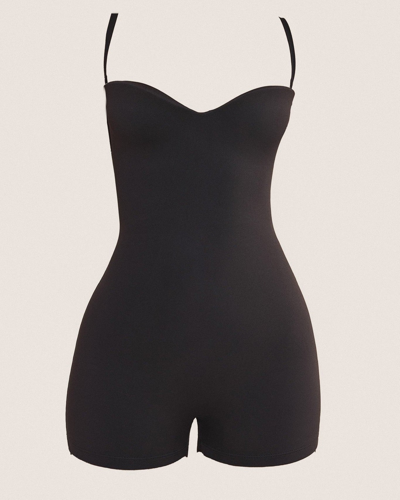 Convertible Strapless Halter Hourglass Sculpt Playsuit - By Qivii