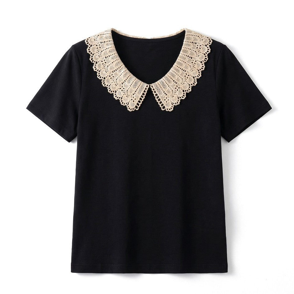 Tiffany Lace Trim Top
