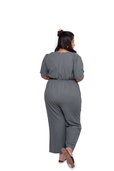 AM to PM Jumpsuit (Grey)
