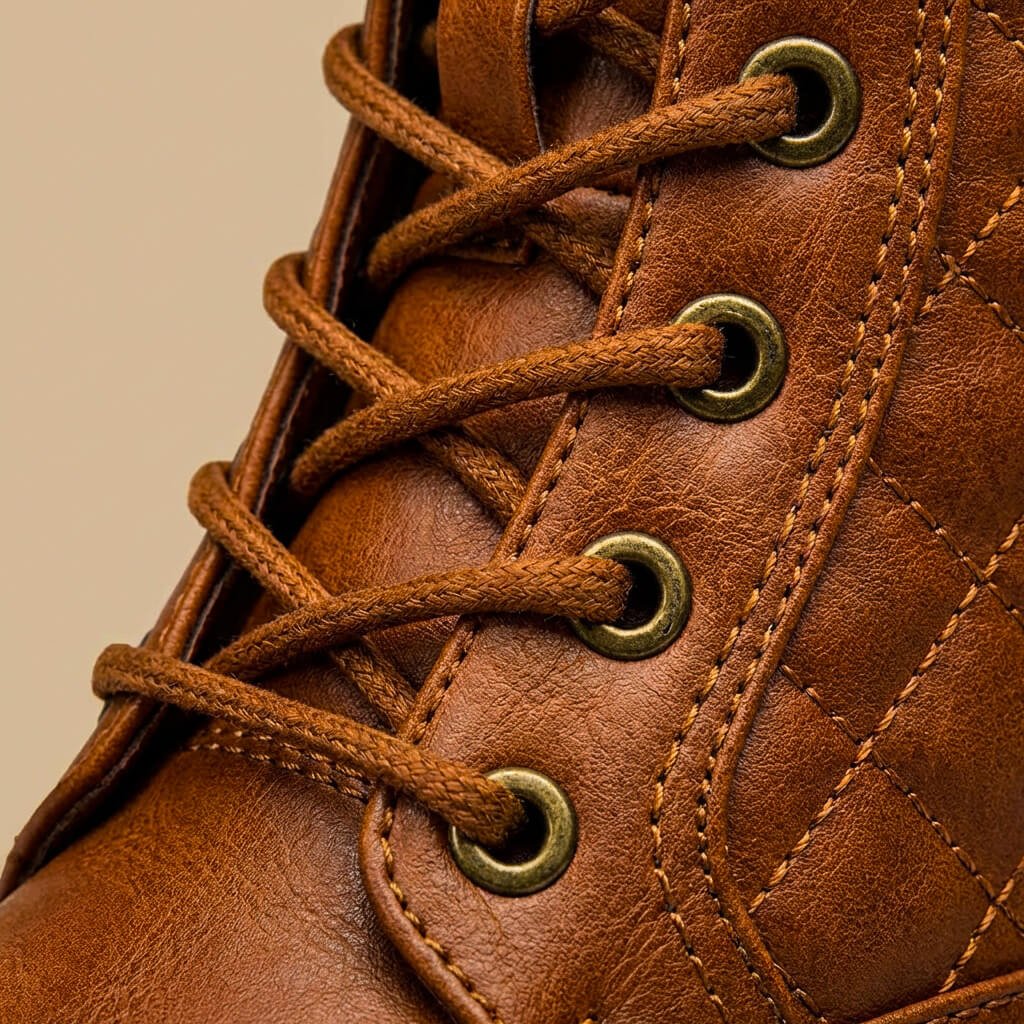 Amara Leather Ankle Boots - By Qivii