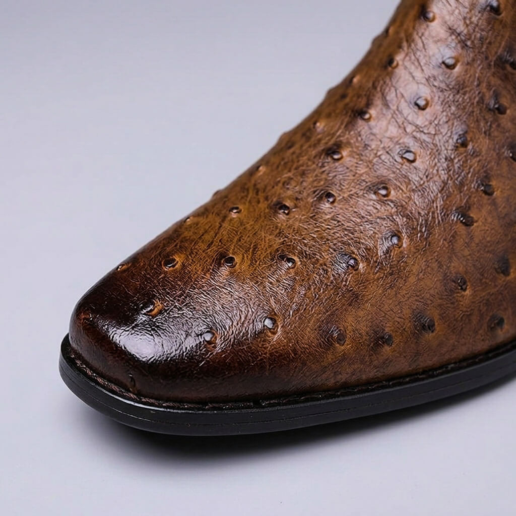 Colt Legacy Ostrich Leather Boots - By Qivii