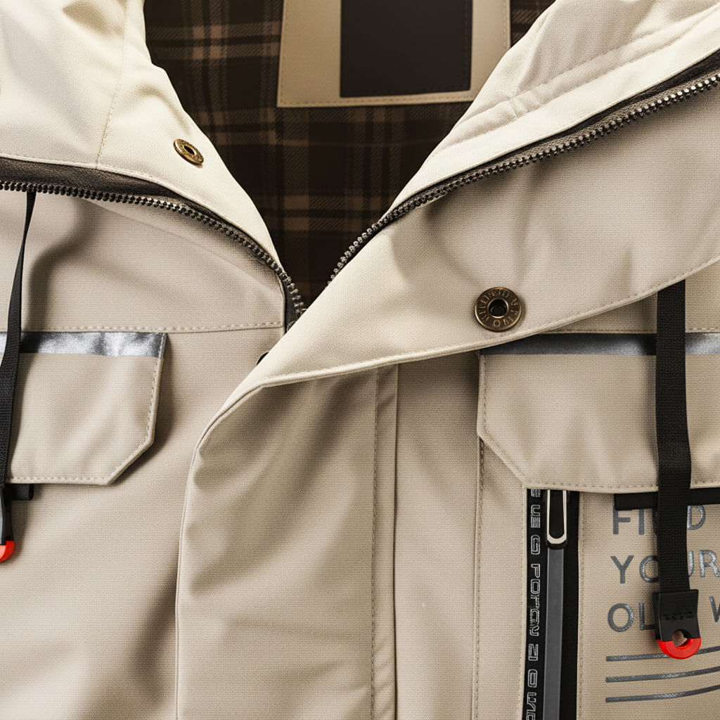 Explorer Hooded Winter Jacket - By Qivii