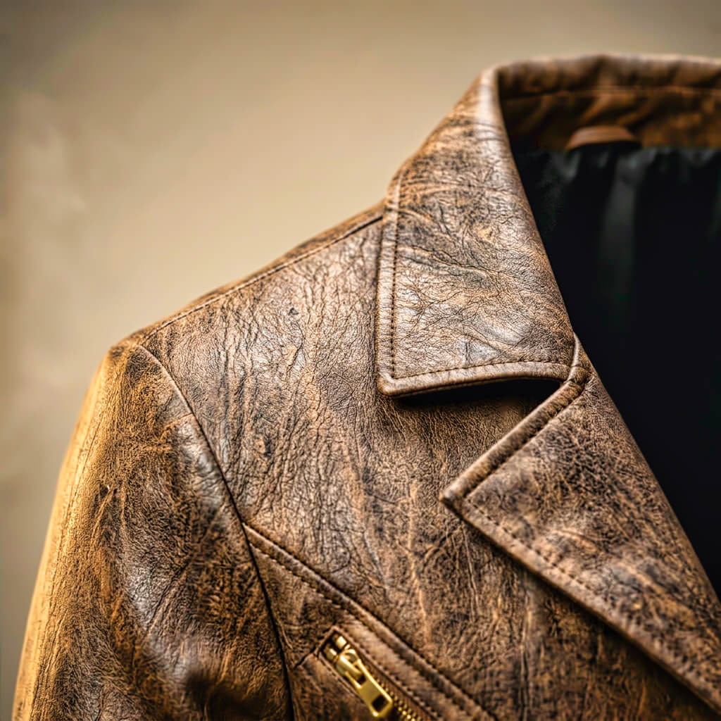 Carrollton Legacy Leather Blazer - By Qivii
