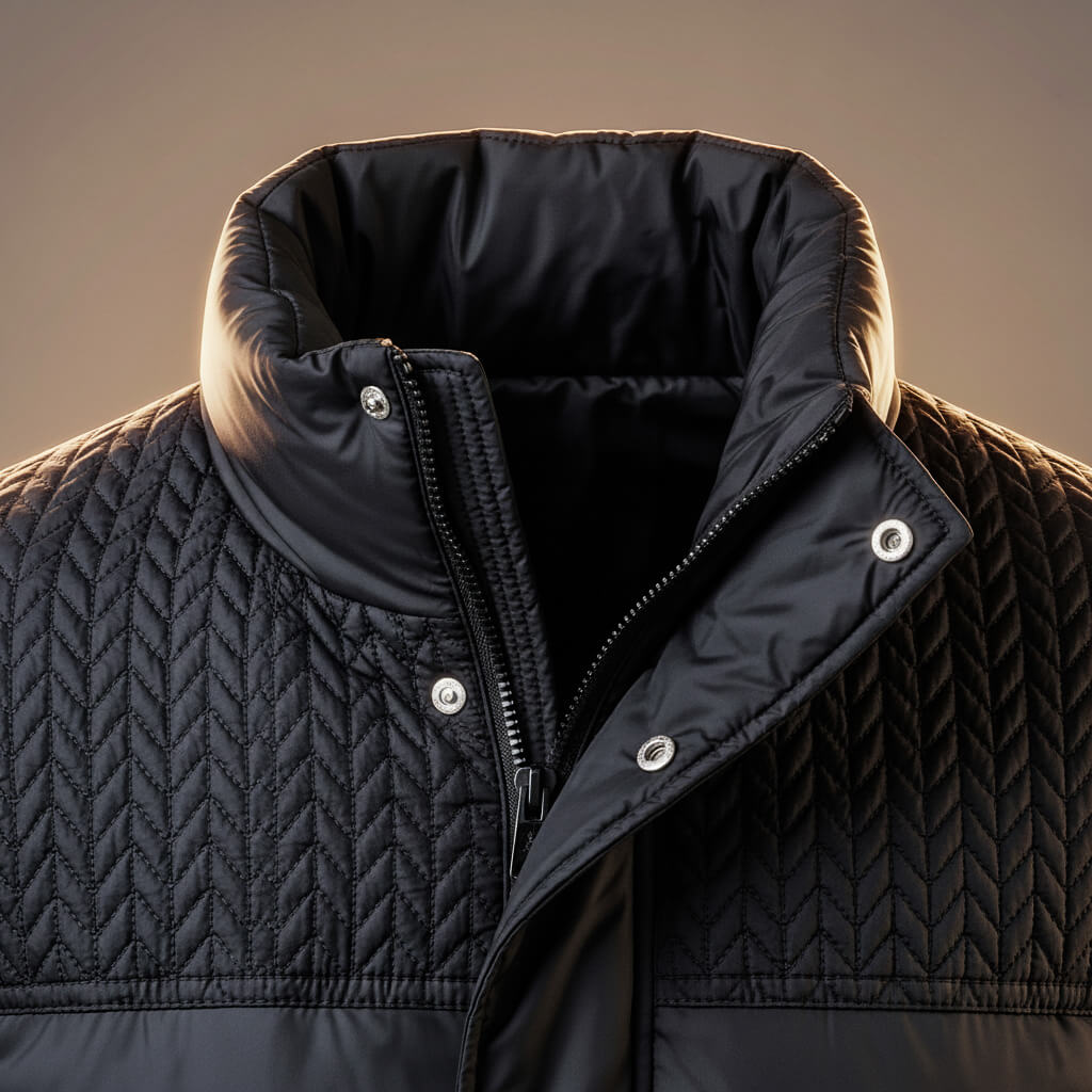 Bennett Quilted Duck Down Jacket - By Qivii