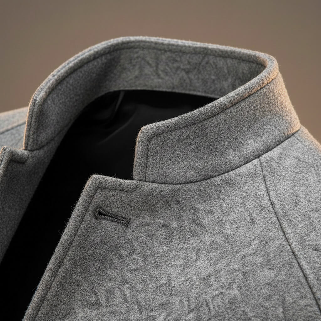 Kyoto Legacy Virgin Wool Jacket - By Qivii
