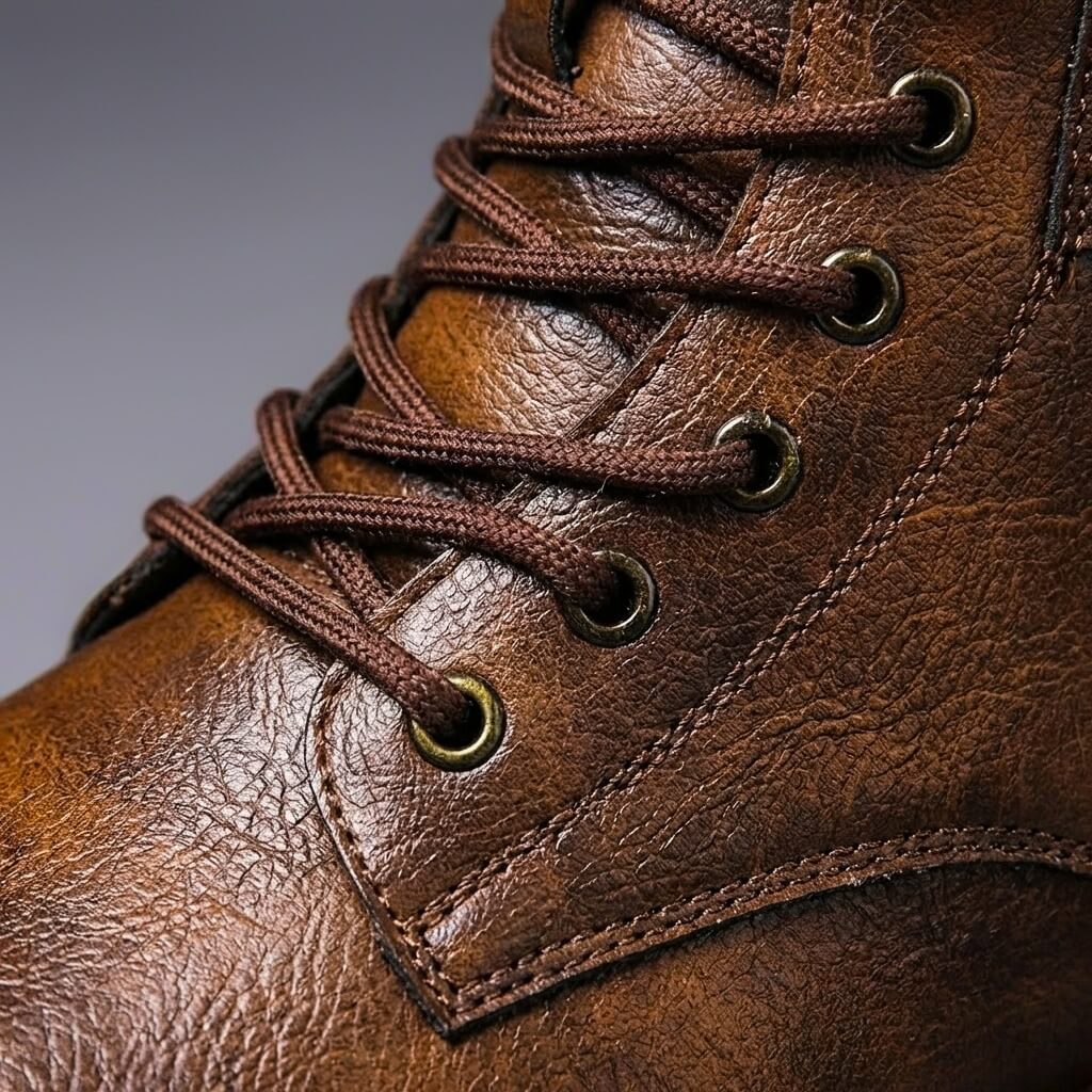 Griffin Genuine Leather Boots - By Qivii