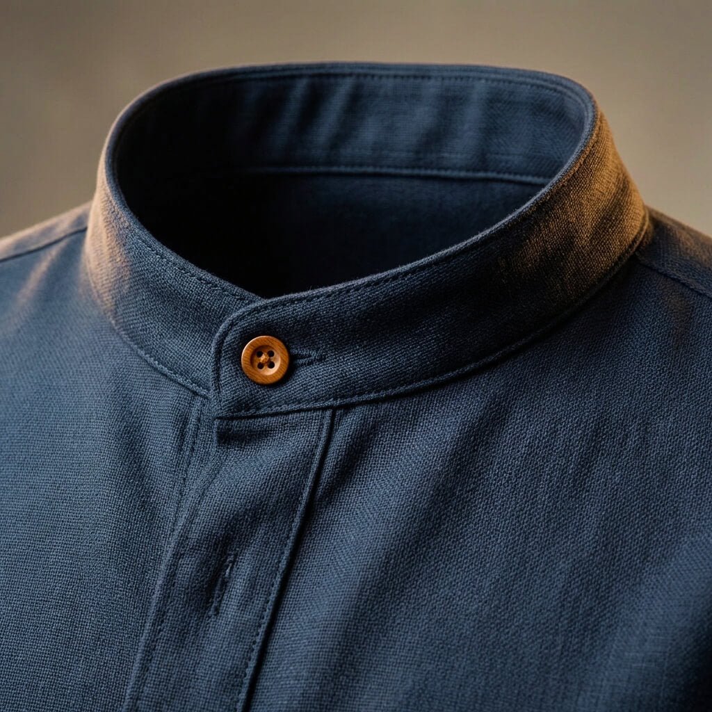 Osaka Japanese Cotton Linen Shirt - By Qivii