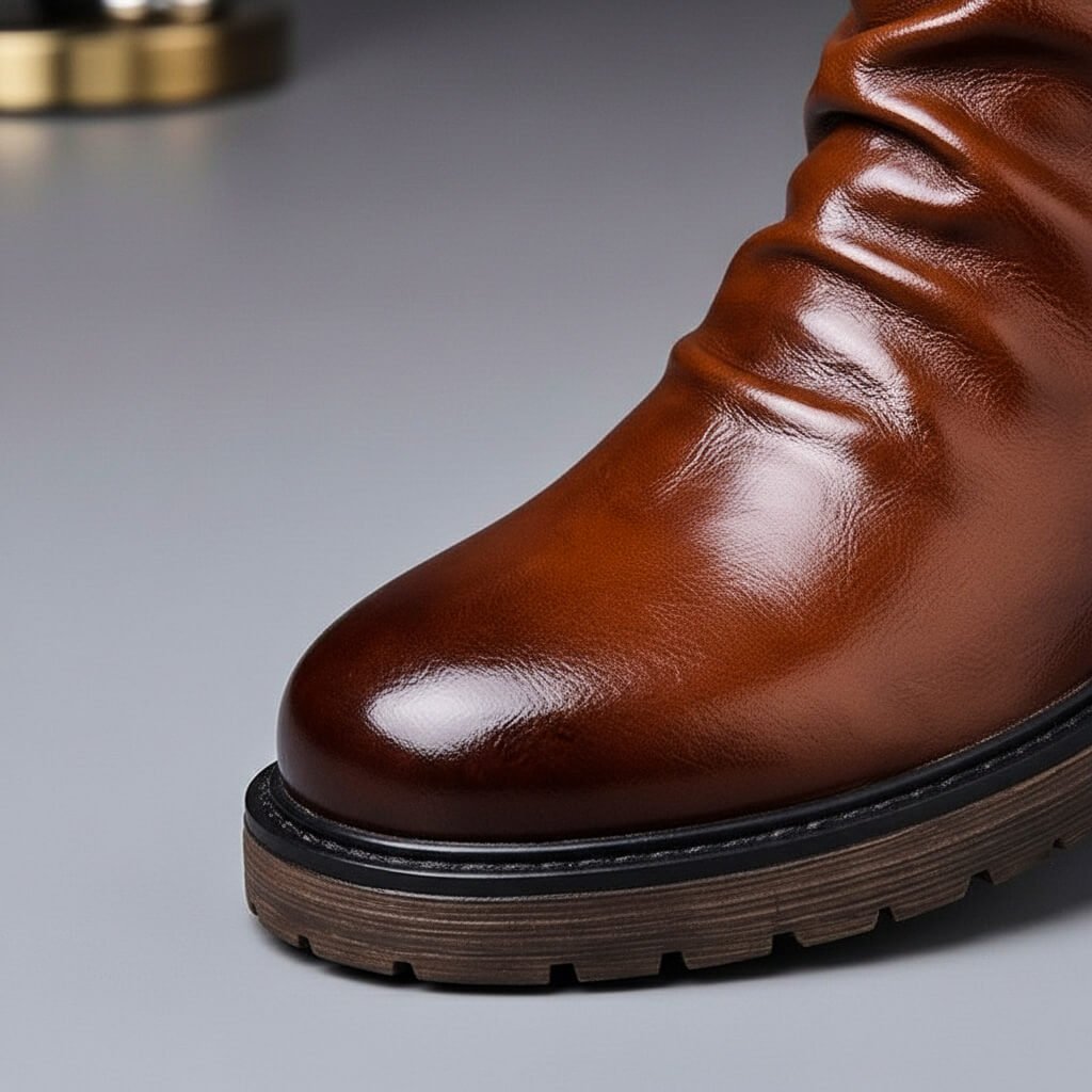 Walter Italian Leather Boots - By Qivii