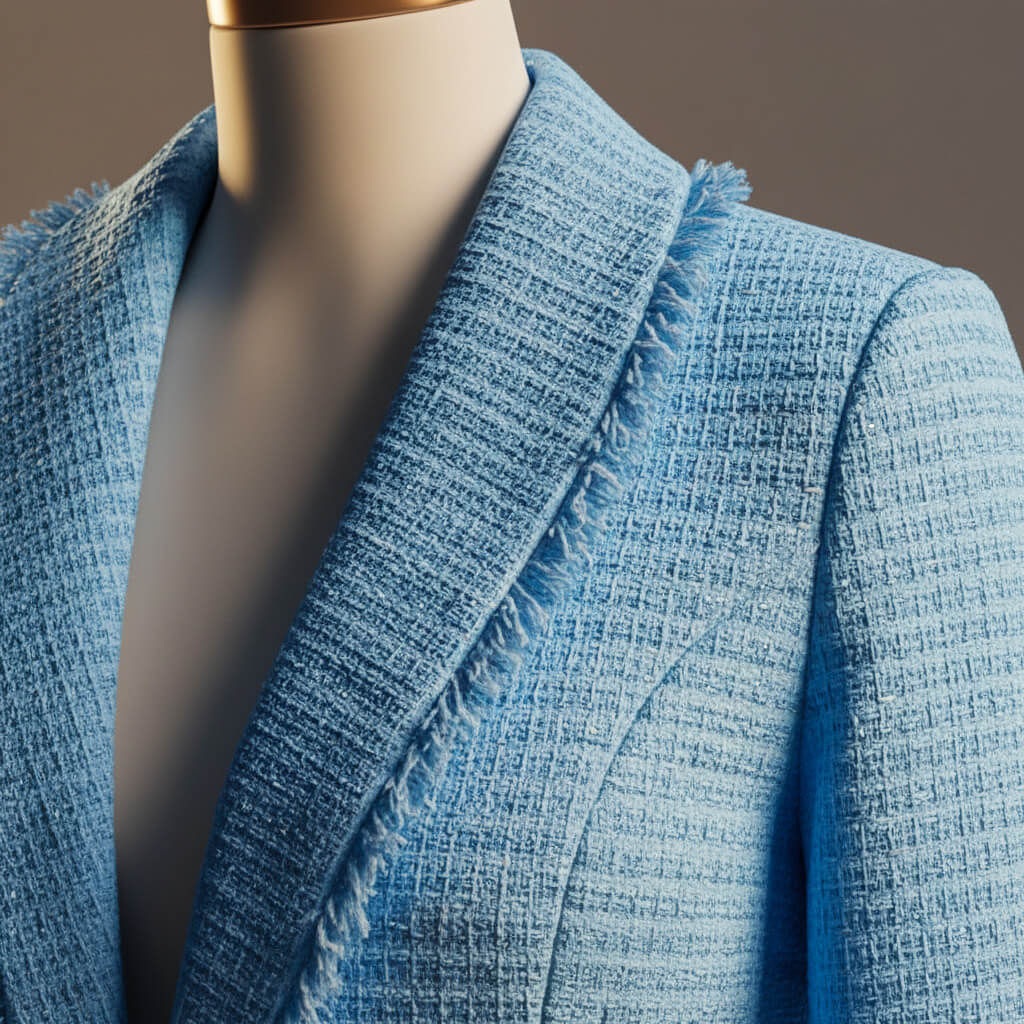 Avery Couture Boucle Blazer - By Qivii